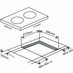 Kích Thước Bếp Điện Từ Đôi Arber AB373S 2000W Cảm Ứng