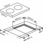 Kích Thước Bếp Điện Từ Đôi Arber AB399 2000W Cảm Ứng