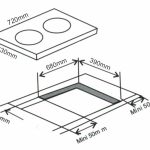 Mặt Trước Bếp Điện Từ Đôi Canzy CZ 288 2400W Cảm Ứng