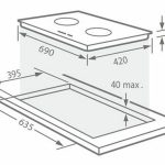 Kích Thước Bếp Điện Từ Đôi Giovani G-252T 2000W Cảm Ứng