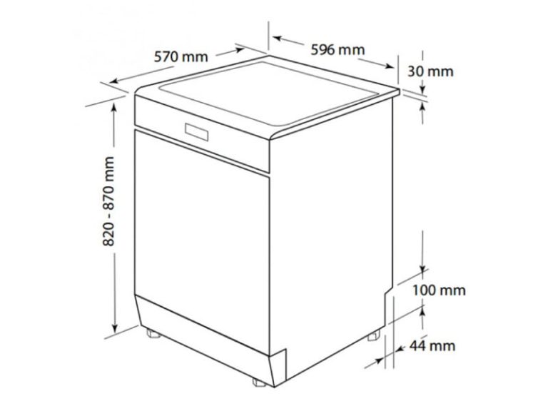 Kích thước máy rửa bát Hafele mini, độc lập, âm tủ 2023 Kich-thuoc-may-rua-bat-hefele-768x576