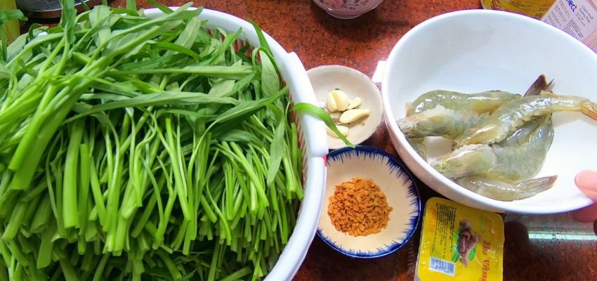 Cách Nấu Canh Chua Rau Muống Dân Dã Nhưng Ngon Tuyệt 2 - Nguyen Lieu Nau Canh Chua Rau Muong