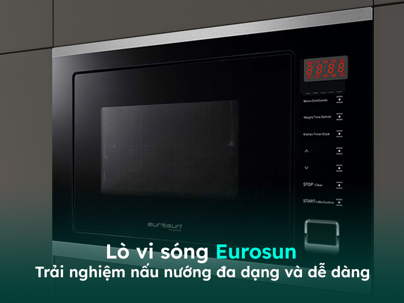 Giới thiệu về lò vi sóng mang thương hiệu Eurosun