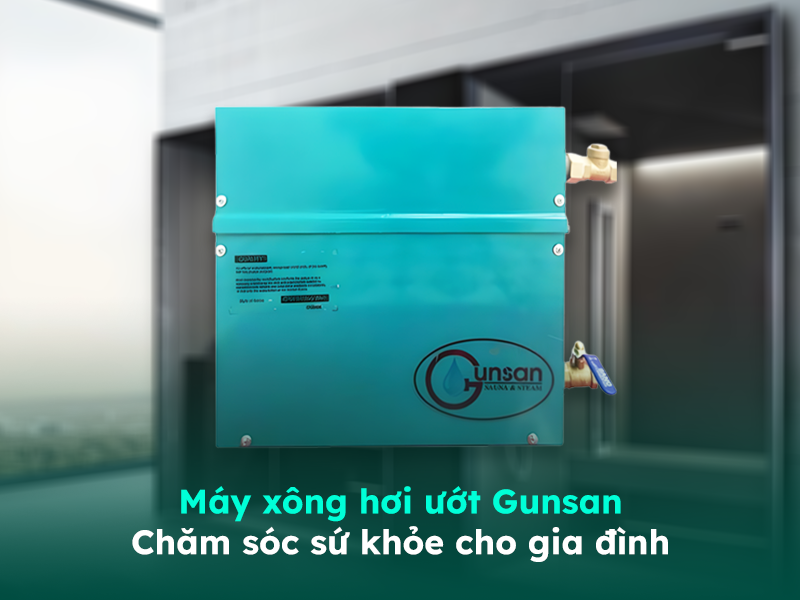 Giới thiệu về máy xông hơi ướt Gunsan