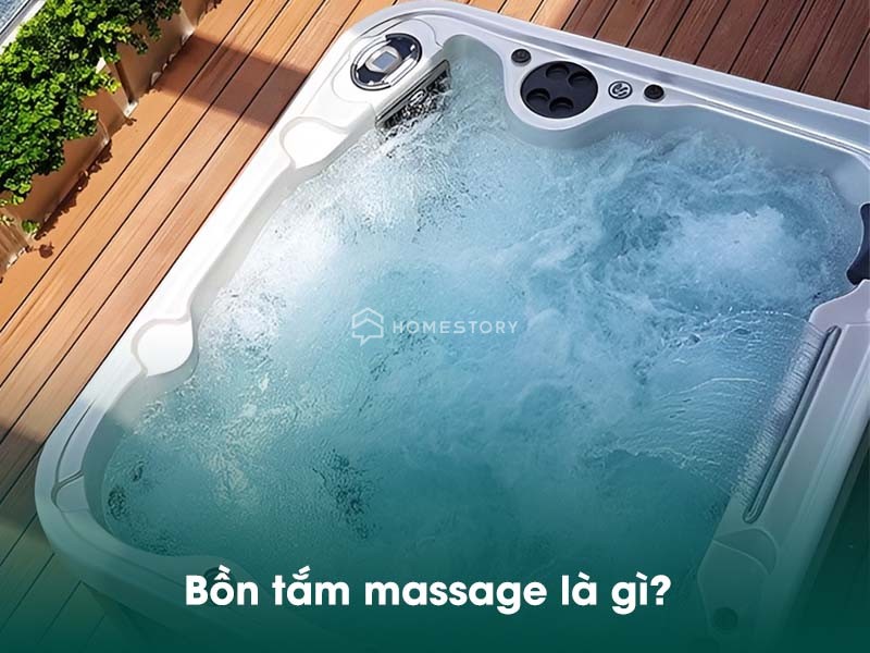 Bồn tắm massage là gì? Tìm hiểu về bồn tắm nằm massage