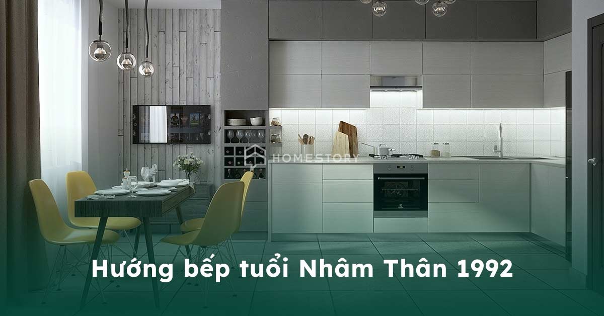 Nội, ngoại thất: Tối ưu hóa phong thủy cho bếp nhà bạn dựa trên ngày sinh Nhâm T Huong-bep-tuoi-nham-than-1992-thumb