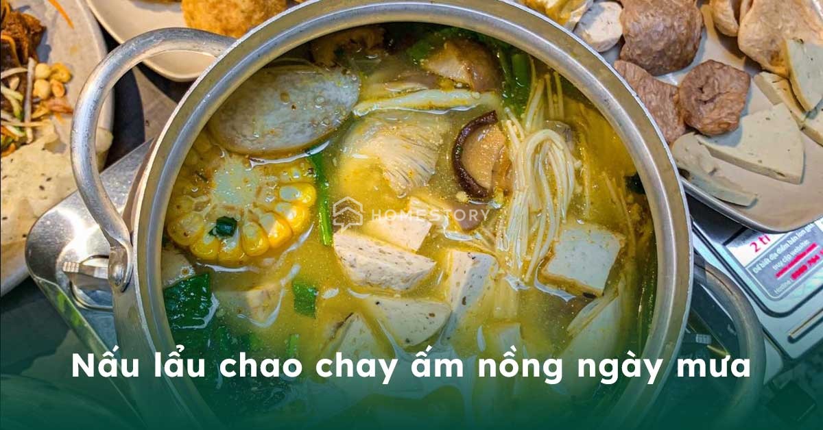 Mẹo nhỏ để lẩu chay không bị ngán