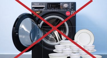Rửa chén bằng máy giặt