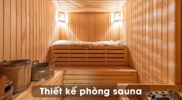 Thiết kế phòng sauna và những điều cần biết